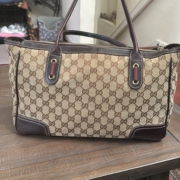 Gucci GG Canvas Med Princy Tote - Picture 4 of 16